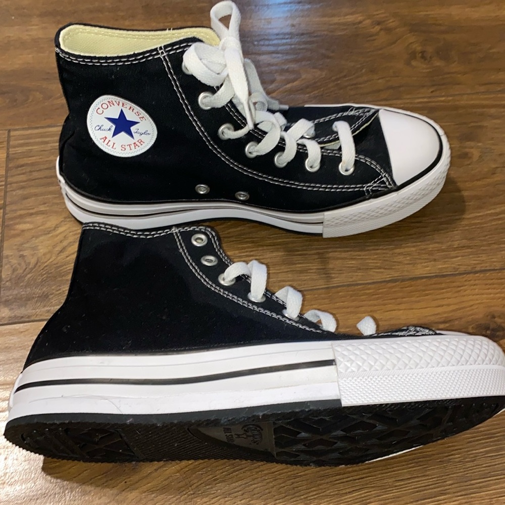 Converse Chuck Taylor All Star Lift Platform black and white  US 4.5